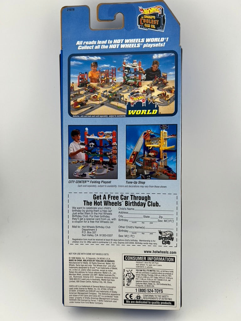 1998 Hot Wheels Show Biz Gift Pack Fishwheels