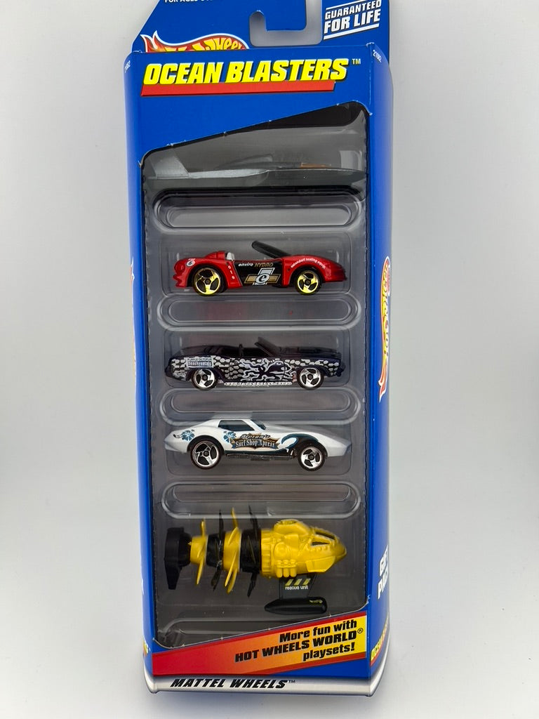 1999 Hot Wheels Ocean Blasters Gift Pack Fishwheels