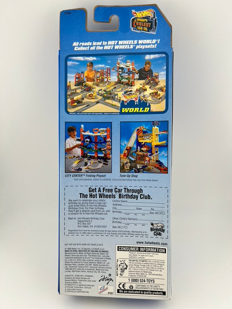 1999 Hot Wheels Ocean Blasters Gift Pack Fishwheels