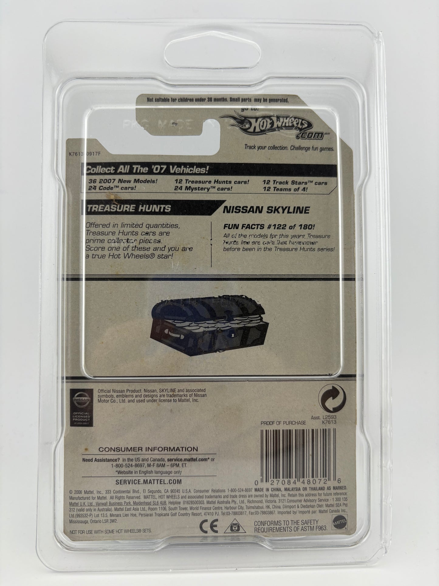 2007 Treasure Hunts #02/12 – Nissan Skyline