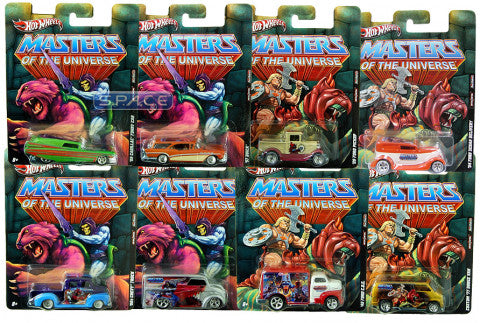 2011 Hot Wheels Masters of the Universe 8 Piece Set Fishwheels