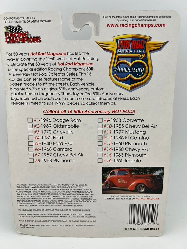 Racing Champions Hot Rod Magazine 50th Anniversary – ’55 Chevy Bel Air Fishwheels