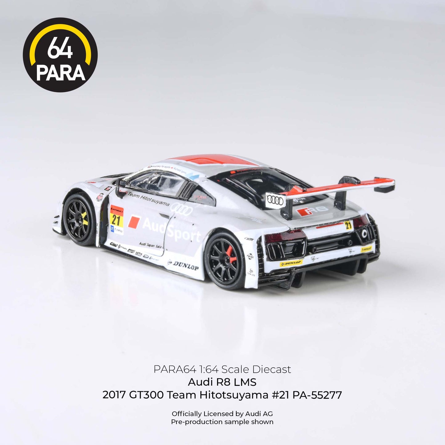 Audi R8 LMS 2017 GT300 Team Hitosuyama #21 Para64 - Fishwheels