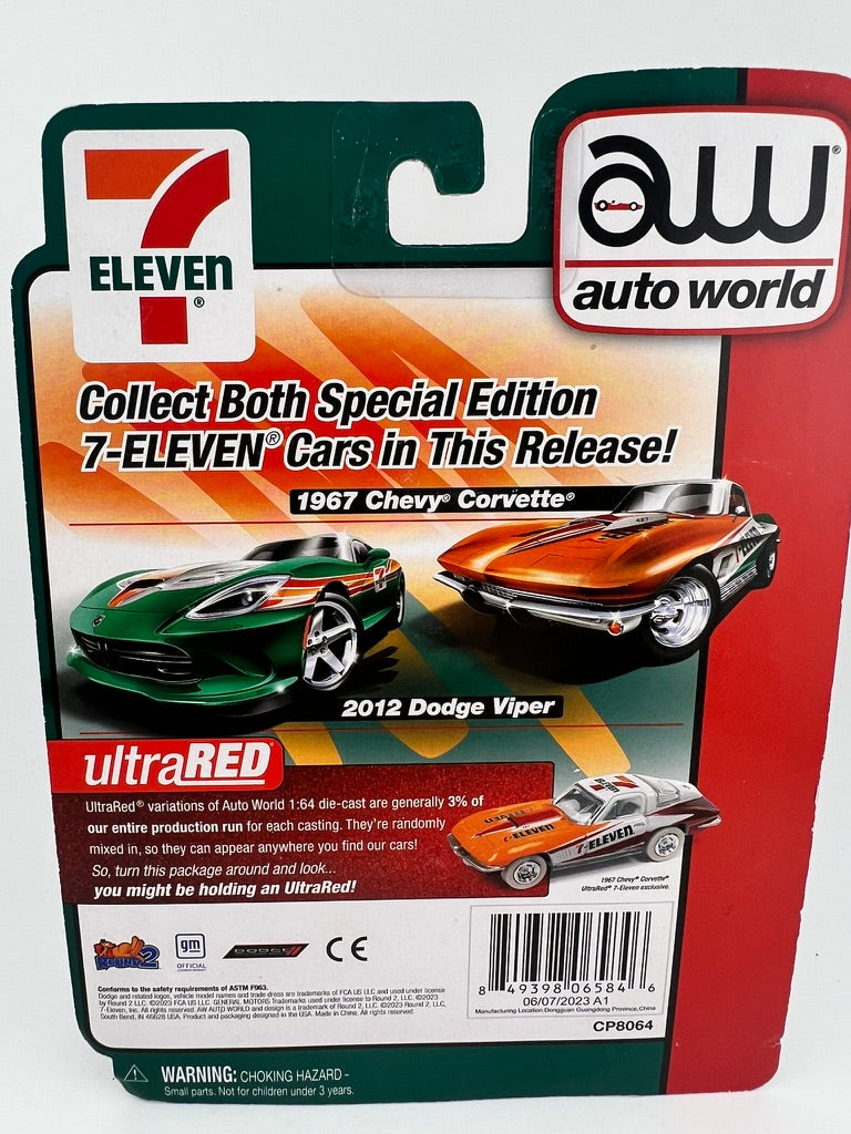 Auto World 1967 Chevy Corvette – 7-Eleven Exclusive Fishwheels