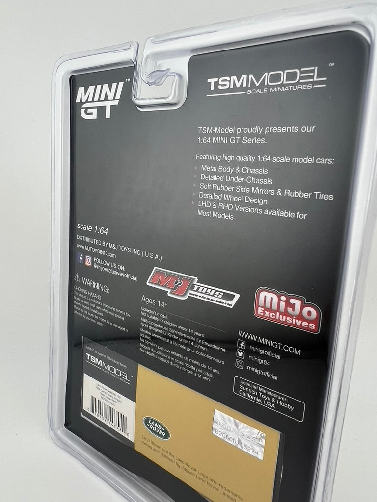 (CHASE) Mini GT Land Rover Defender 110 Fishwheels