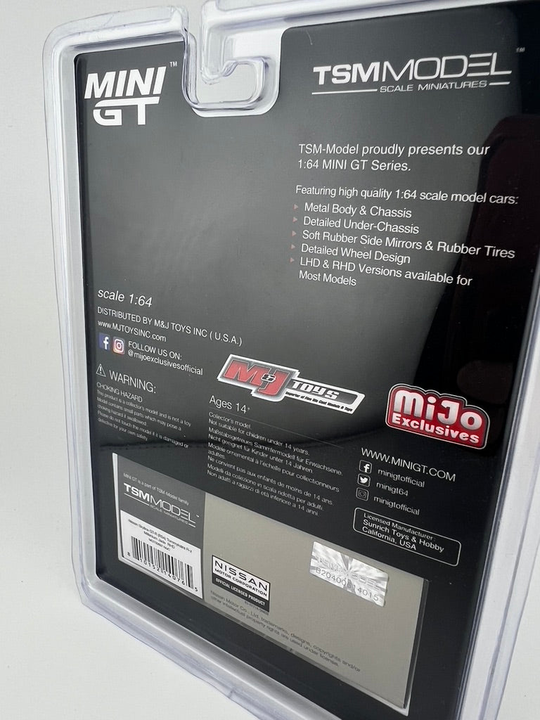 (CHASE) Mini GT Nissan Skyline GT-R (R34) Tommykaira R-Z Fishwheels