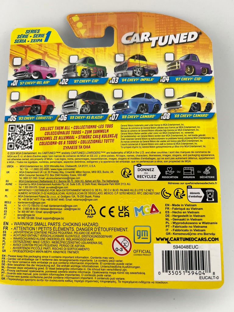 CarTuned ’69 Chevy Camaro (Series 1) Fishwheels