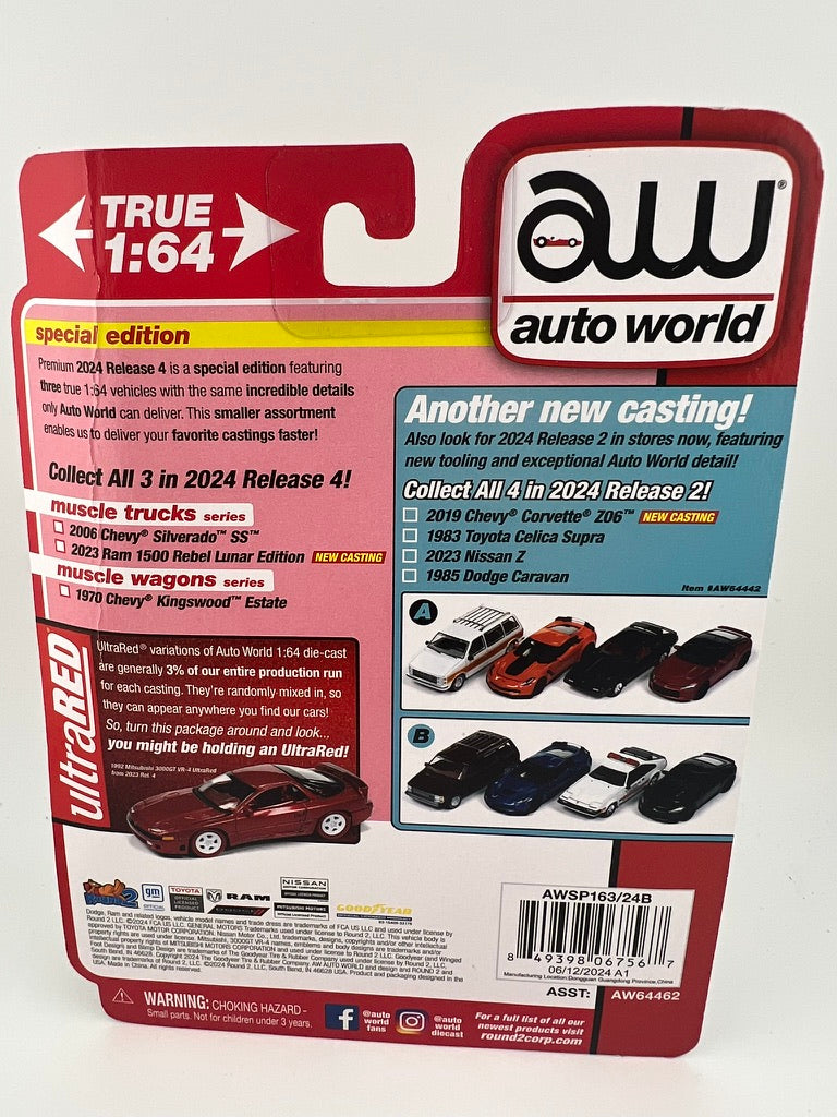 Clearance! Auto World 2006 Chevy Silverado SS (Muscle Trucks Series) Fishwheels