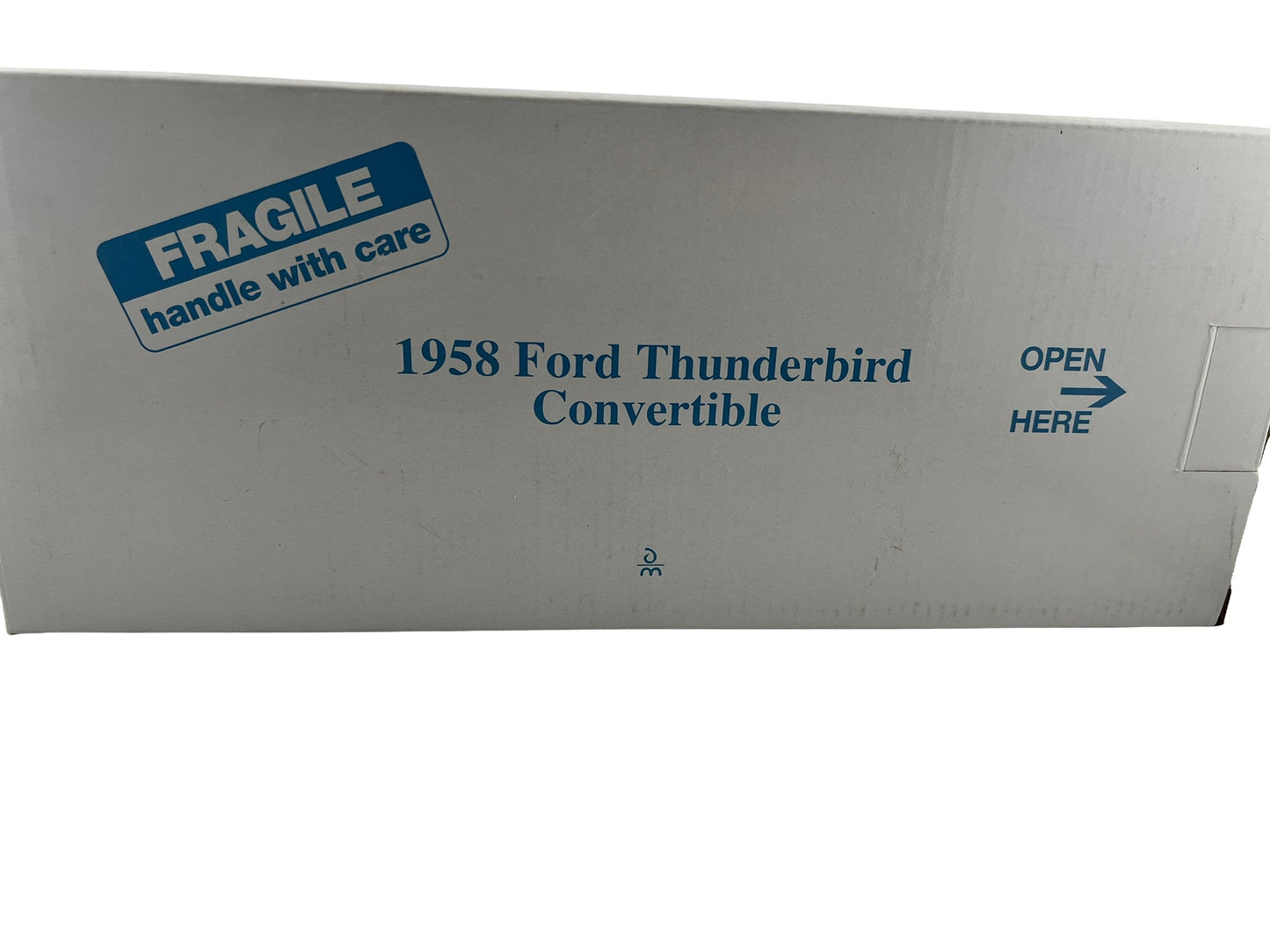 Danbury Mint 1958 Ford Thunderbird Convertible – Monarch Blue Fishwheels