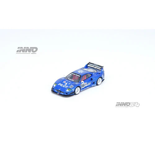 Ferrari F40 Liberty Walk Pilot Tokyo Auto Salon 2024 Blue Inno 64 - Fishwheels