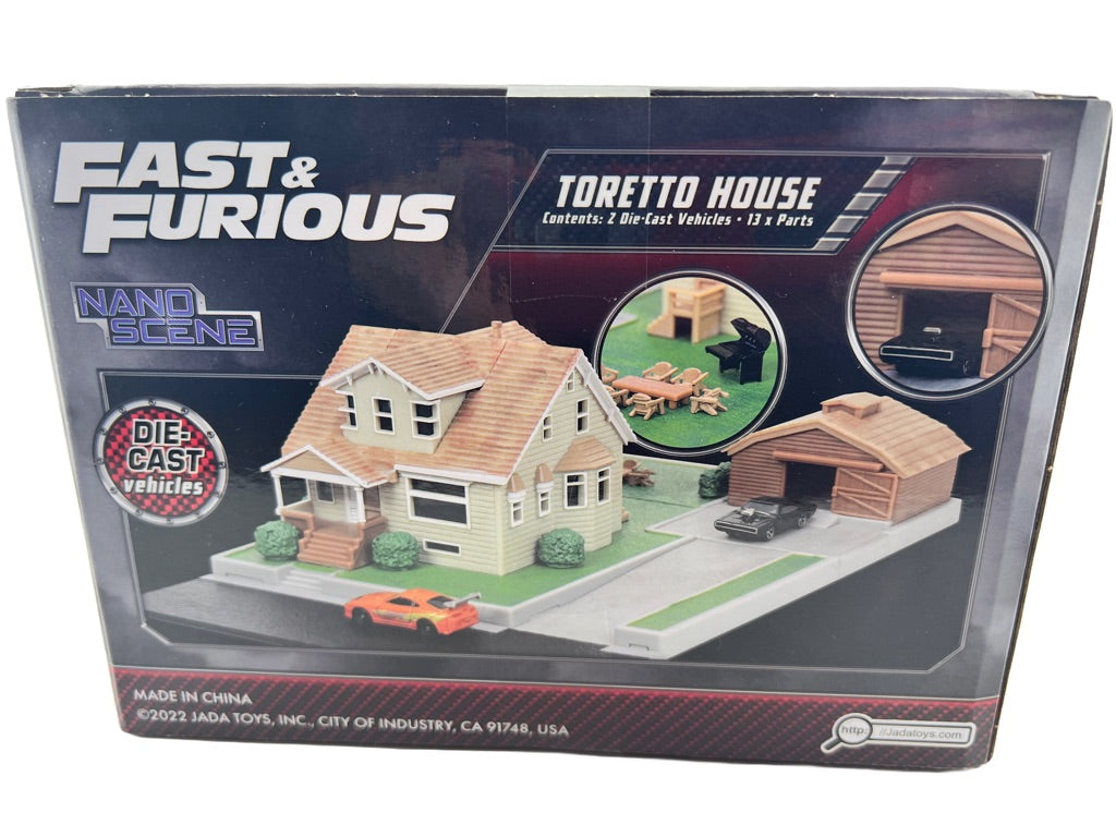 Fast & Furious Nano Scene "Toretto House" Fishwheels