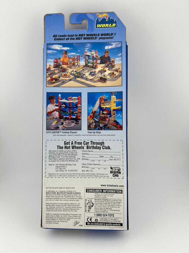 Hot Wheels ‘50s Cruisers 5-Car Gift Pack Fishwheels