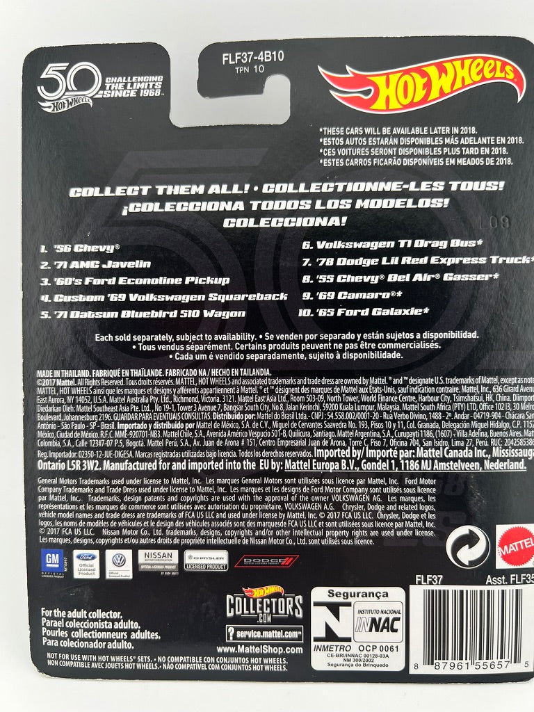 Hot Wheels 50th Favorites – ’71 AMC Javelin Fishwheels