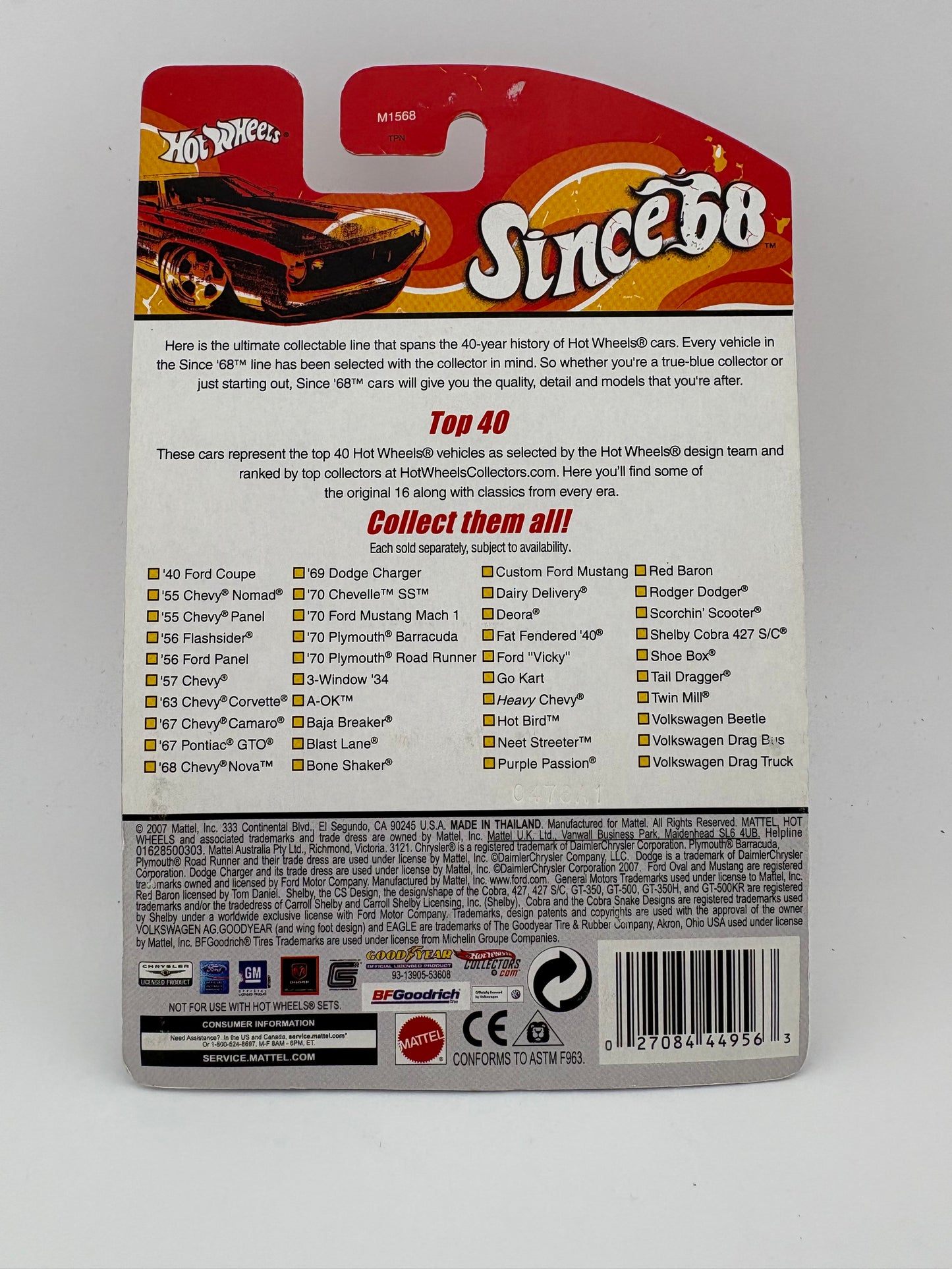 Hot Wheels ’56 Flashsider – Since ’68 Top 40 (2007)