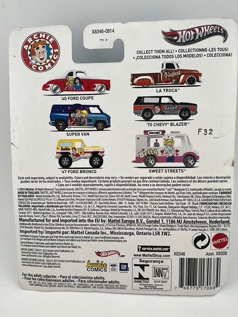 Hot Wheels '67 Ford Bronco – Archie Comics Fishwheels
