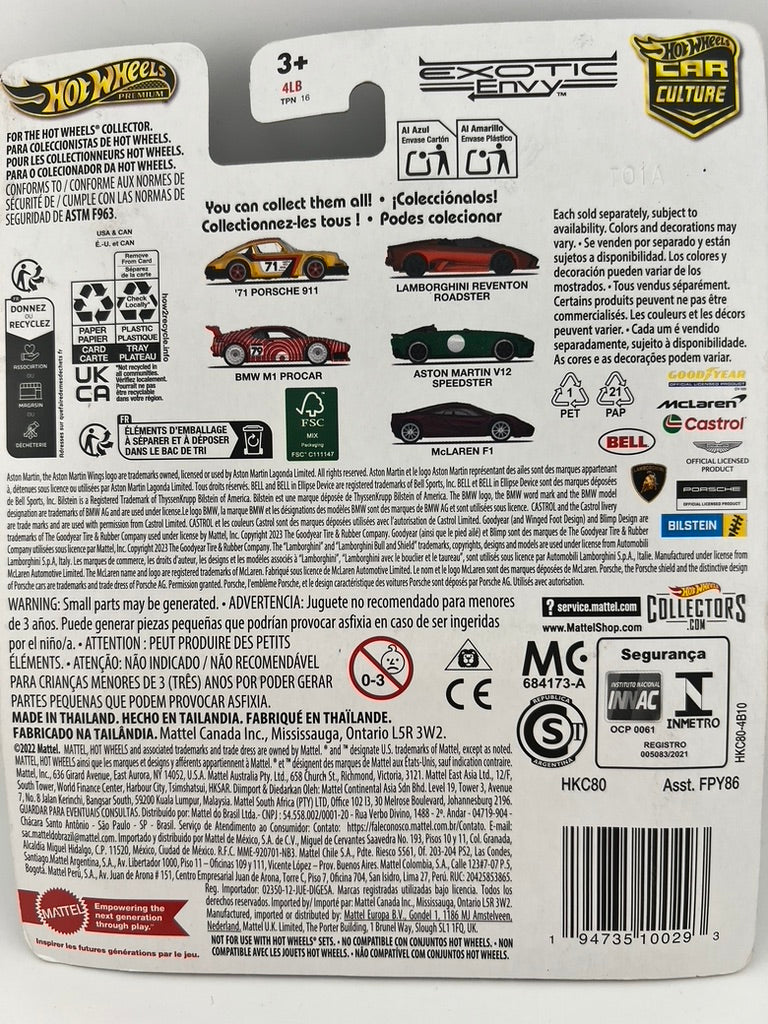 Hot Wheels '71 Porsche 911 – Exotic Envy Fishwheels