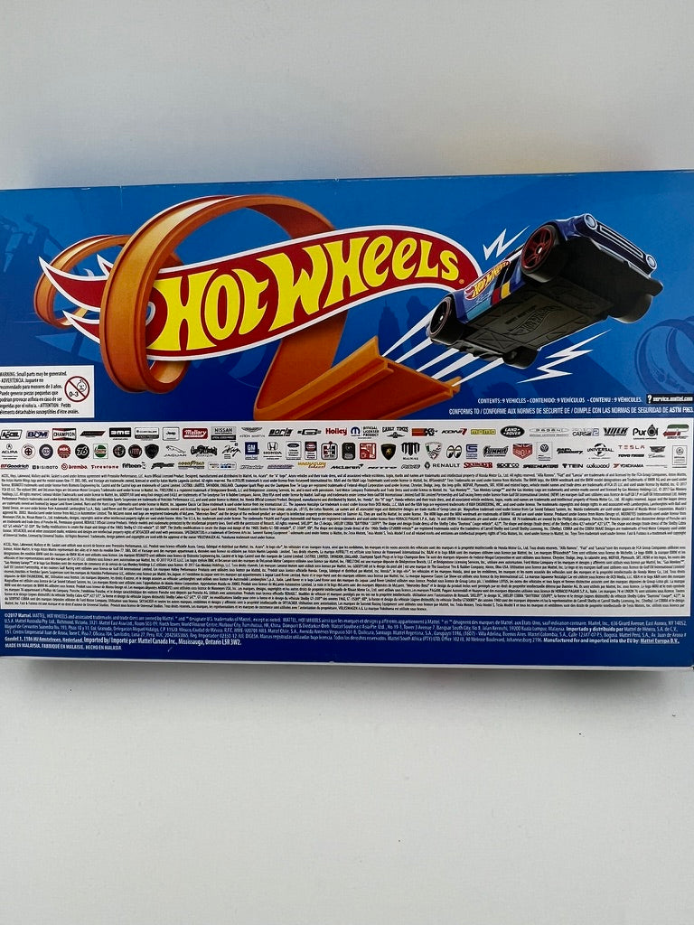 Hot Wheels 9-Car Gift Pack – Set with Exclusive Decoration (Set 2) Fishwheels