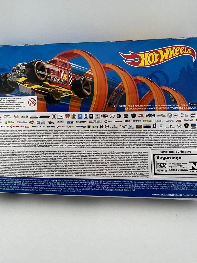 Hot Wheels 9-Car Pack (Exclusive Blue Muscle Car Edition) Fishwheels