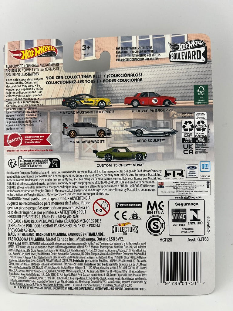 Hot Wheels Boulevard ’18 Ford Mustang RTR Spec 5 Fishwheels