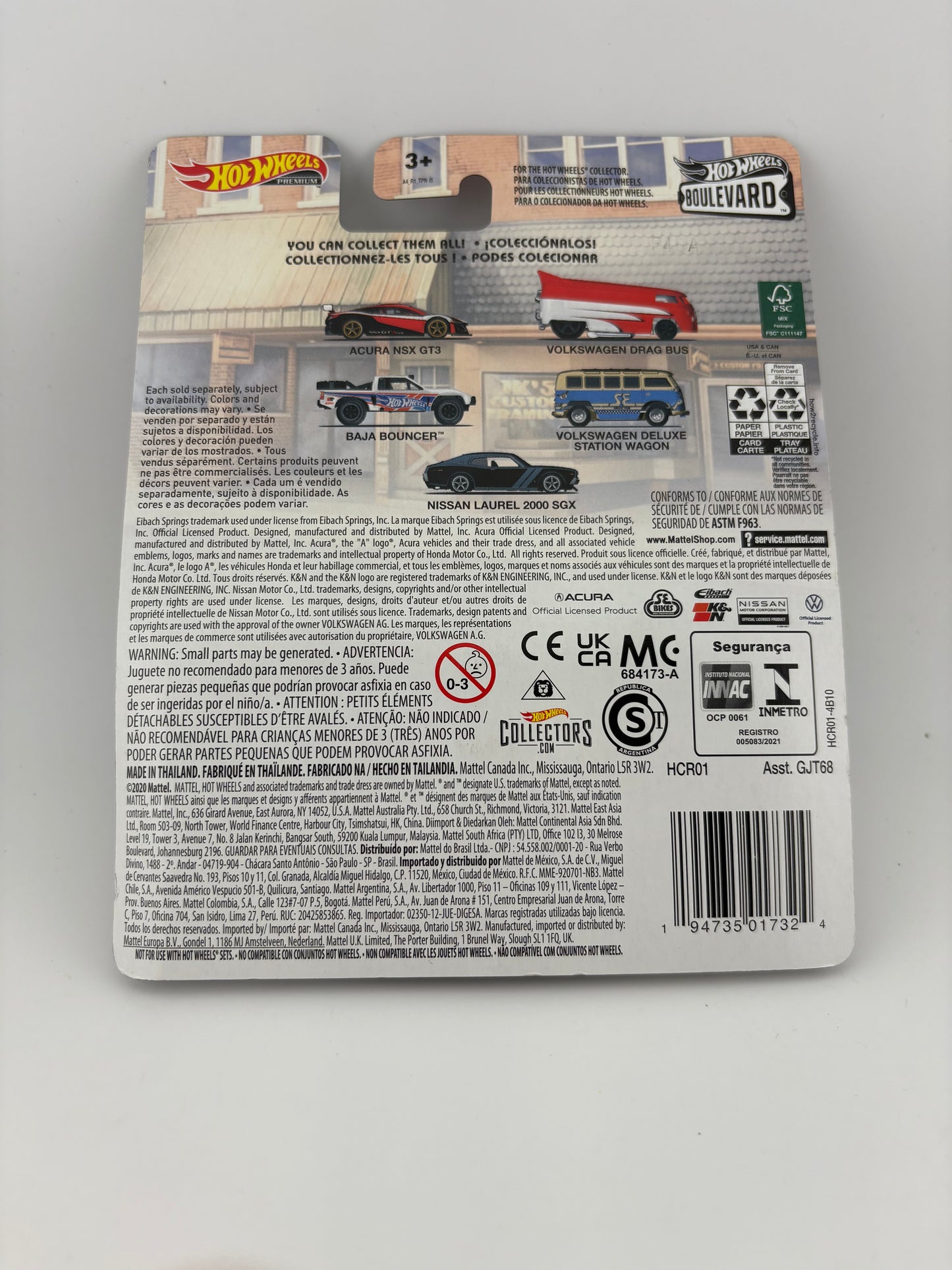 Hot Wheels Boulevard VW Deluxe Station Wagon #44