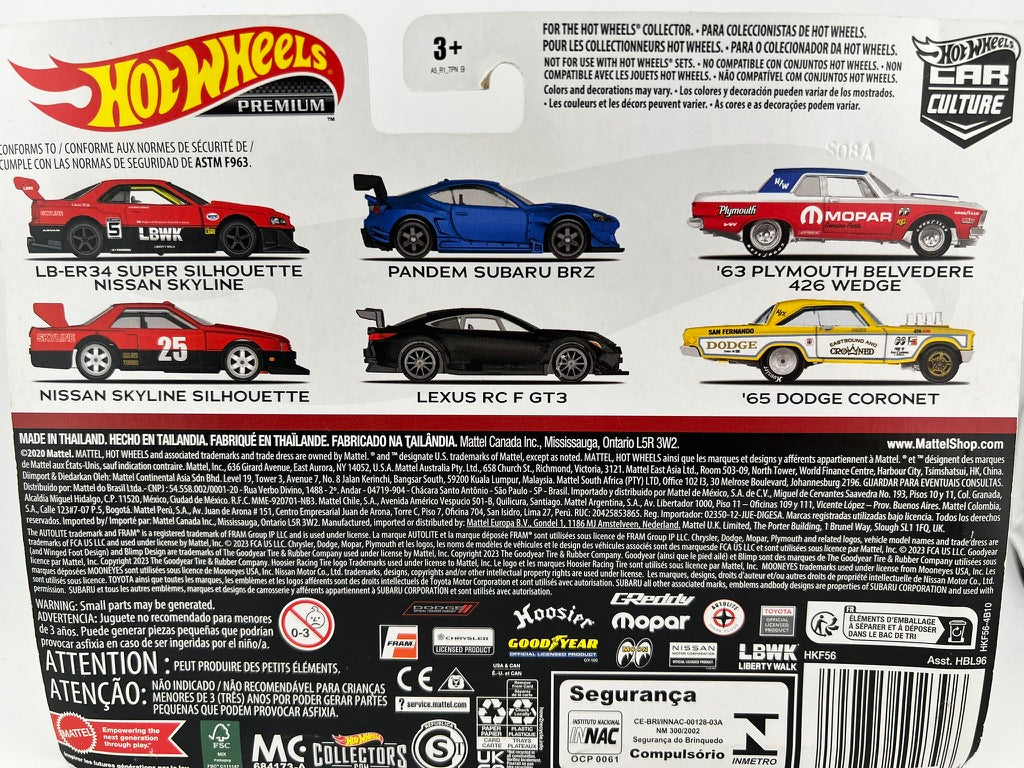 Hot Wheels Car Culture 2-Pack: ’63 Plymouth Belvedere & ’65 Dodge Coronet Fishwheels