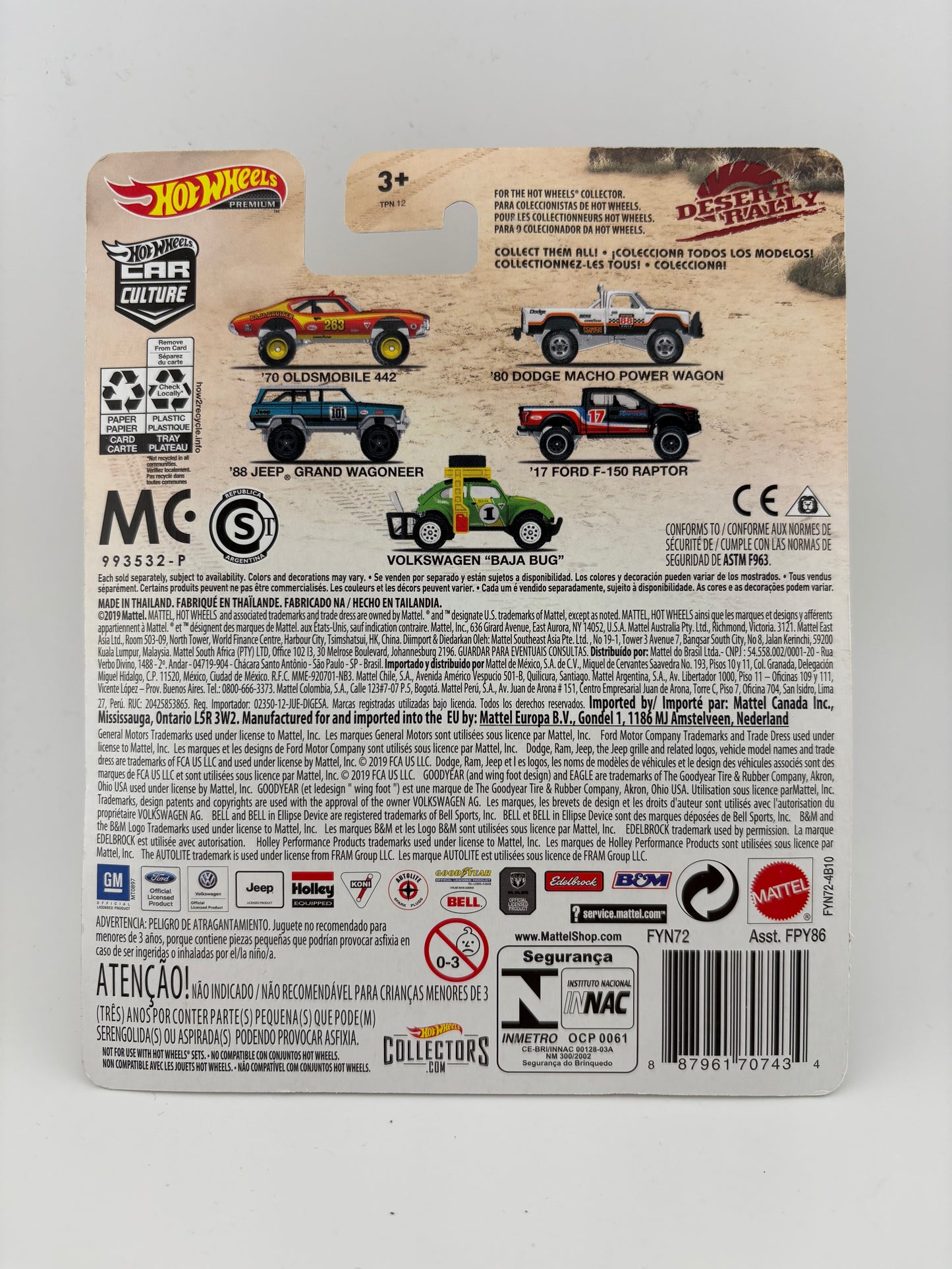 Hot Wheels Car Culture – Desert Rally: Volkswagen “Baja Bug” (5/5)