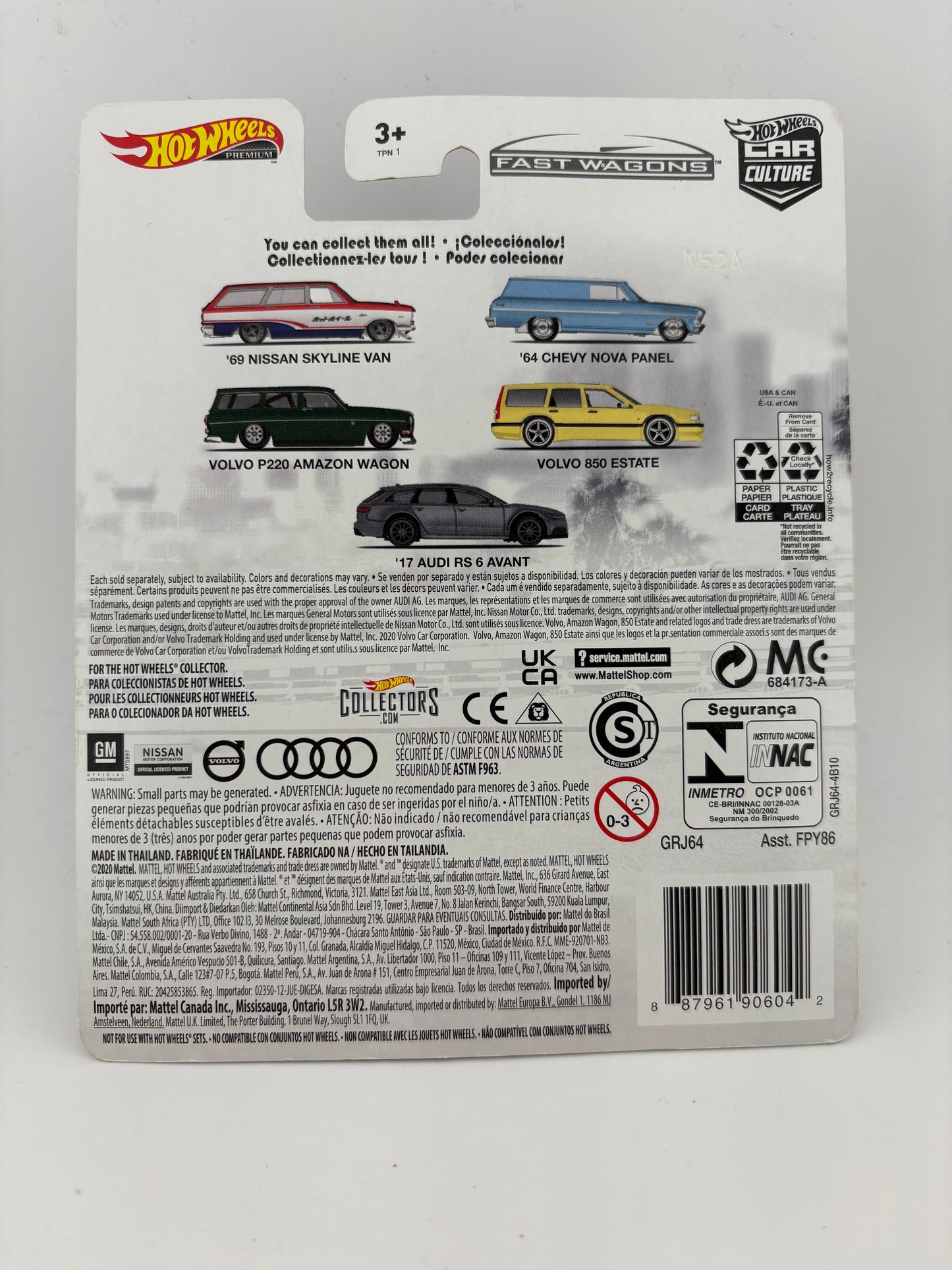 Hot Wheels Car Culture – Fast Wagons: Volvo P220 Amazon Wagon (3/5)