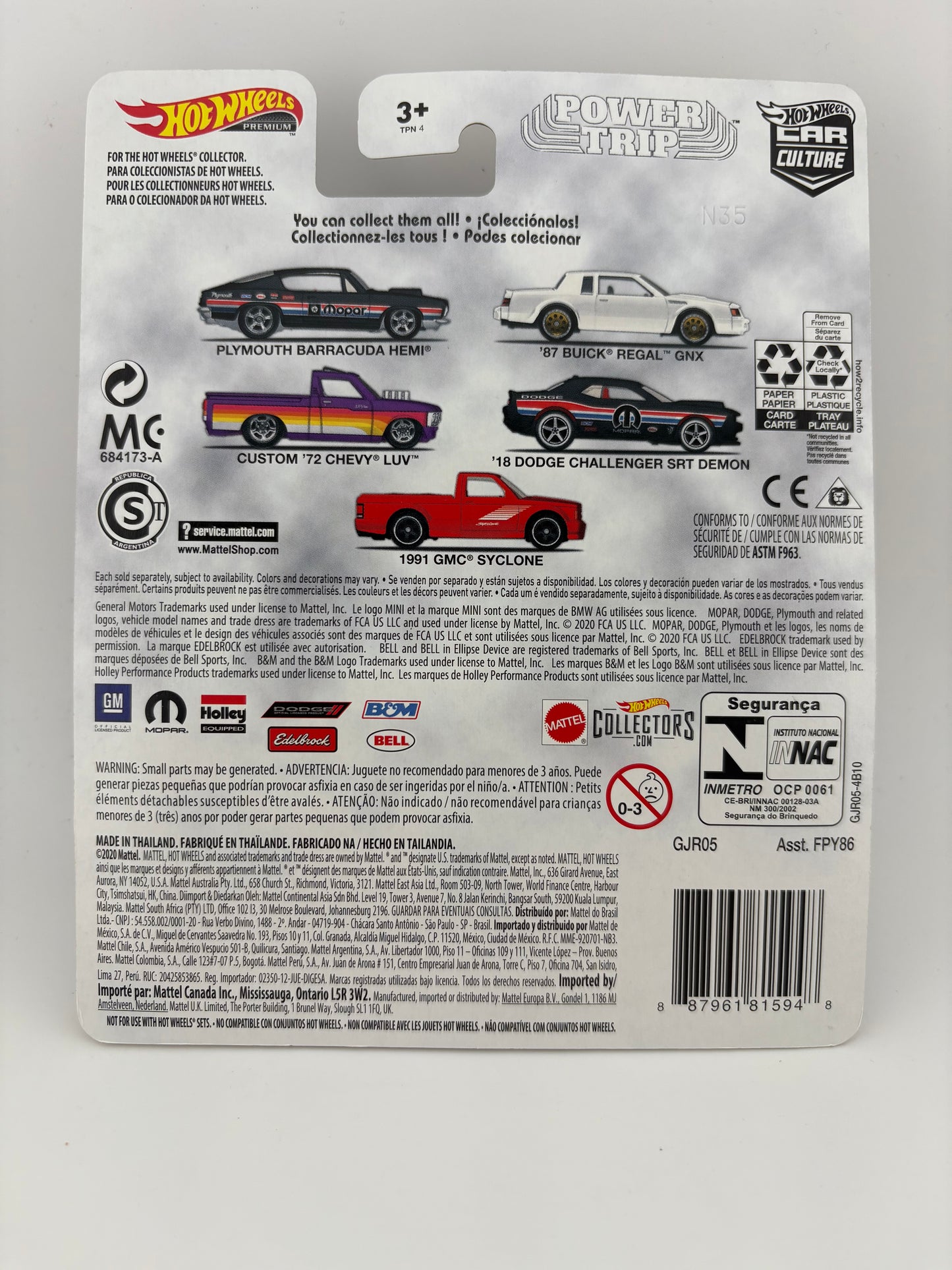 Hot Wheels Car Culture – Plymouth Barracuda HEMI