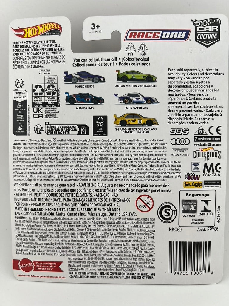 Hot Wheels Car Culture Race Day – Aston Martin Vantage GTE Fishwheels