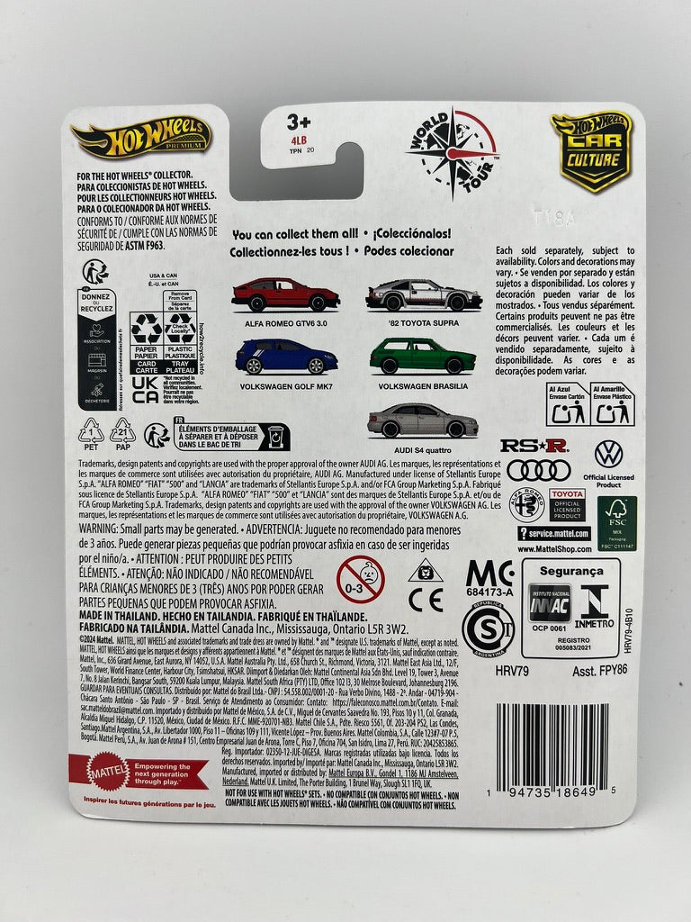 Hot Wheels Car Culture – Volkswagen Golf MK7 (Wolfsburg) Fishwheels