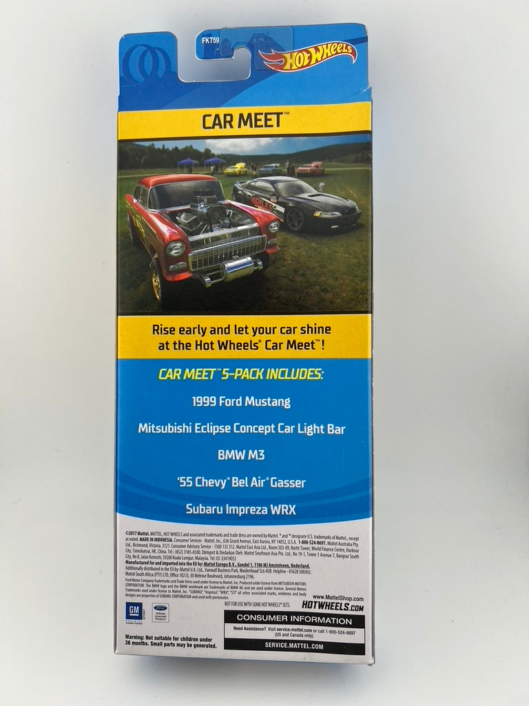 Hot Wheels Car Meet 5-Pack Fishwheels