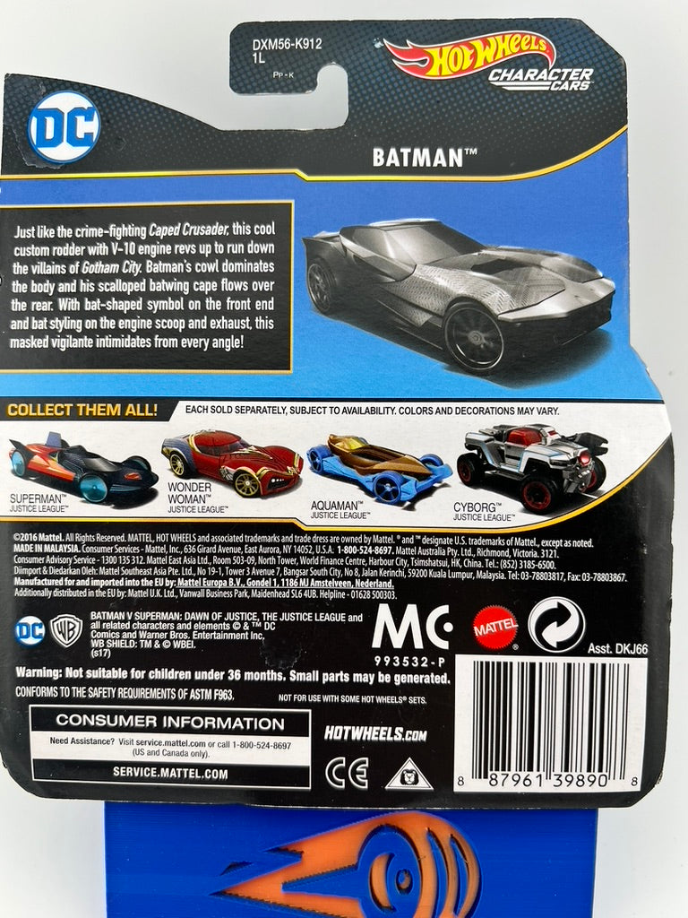 Hot Wheels Character Cars – Batman (Justice League) Fishwheels