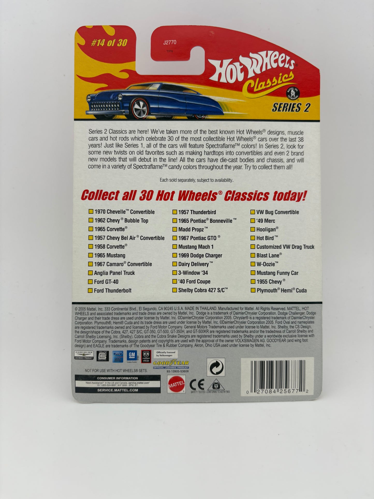 Hot Wheels Classics Series 2 – 1967 Pontiac GTO