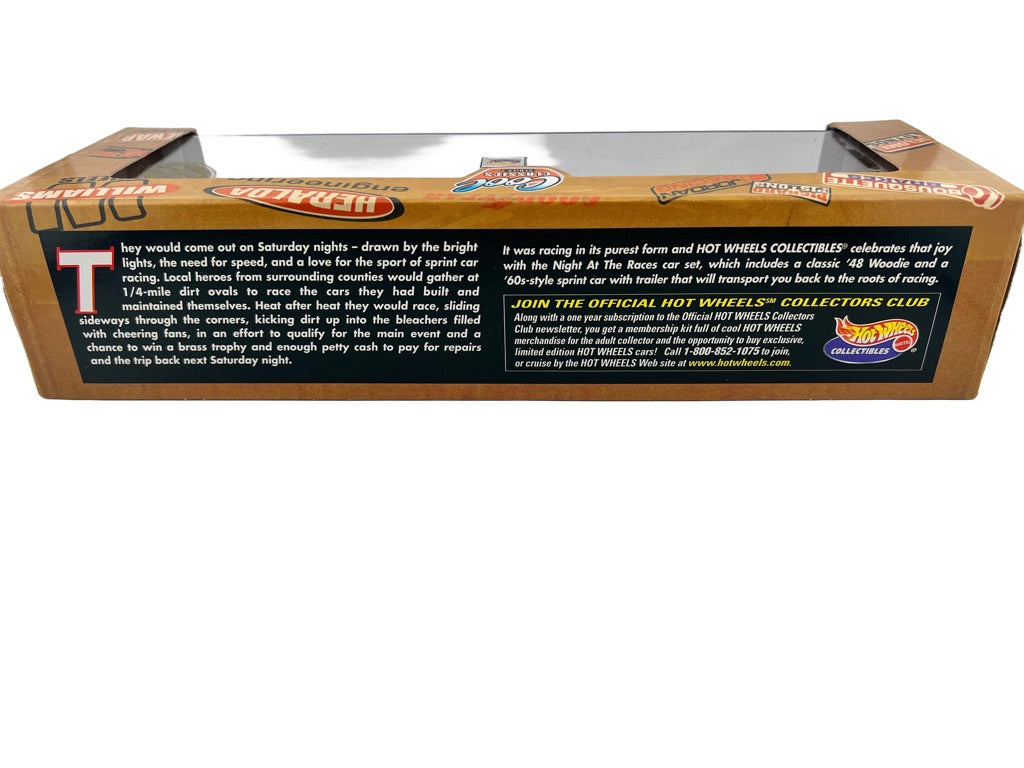 Hot Wheels Collectibles "A Night at the Races" Car Set Fishwheels