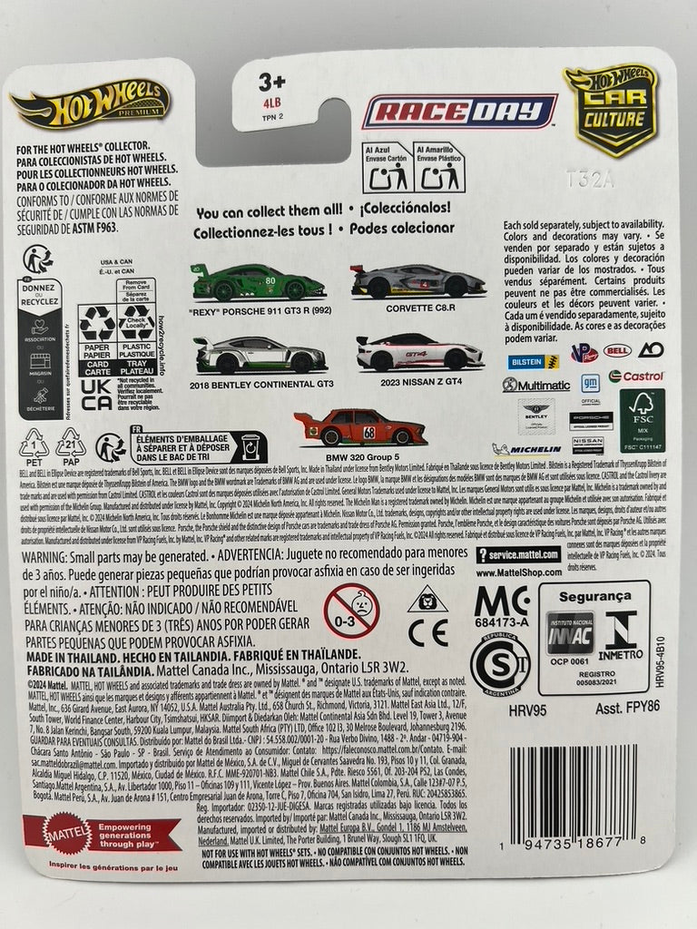 Hot Wheels Corvette C8.R – Car Culture: Race Day Fishwheels