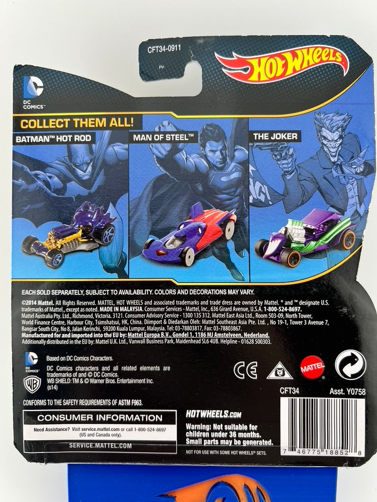 Hot Wheels DC Comics – Hawkman Character Car Fishwheels