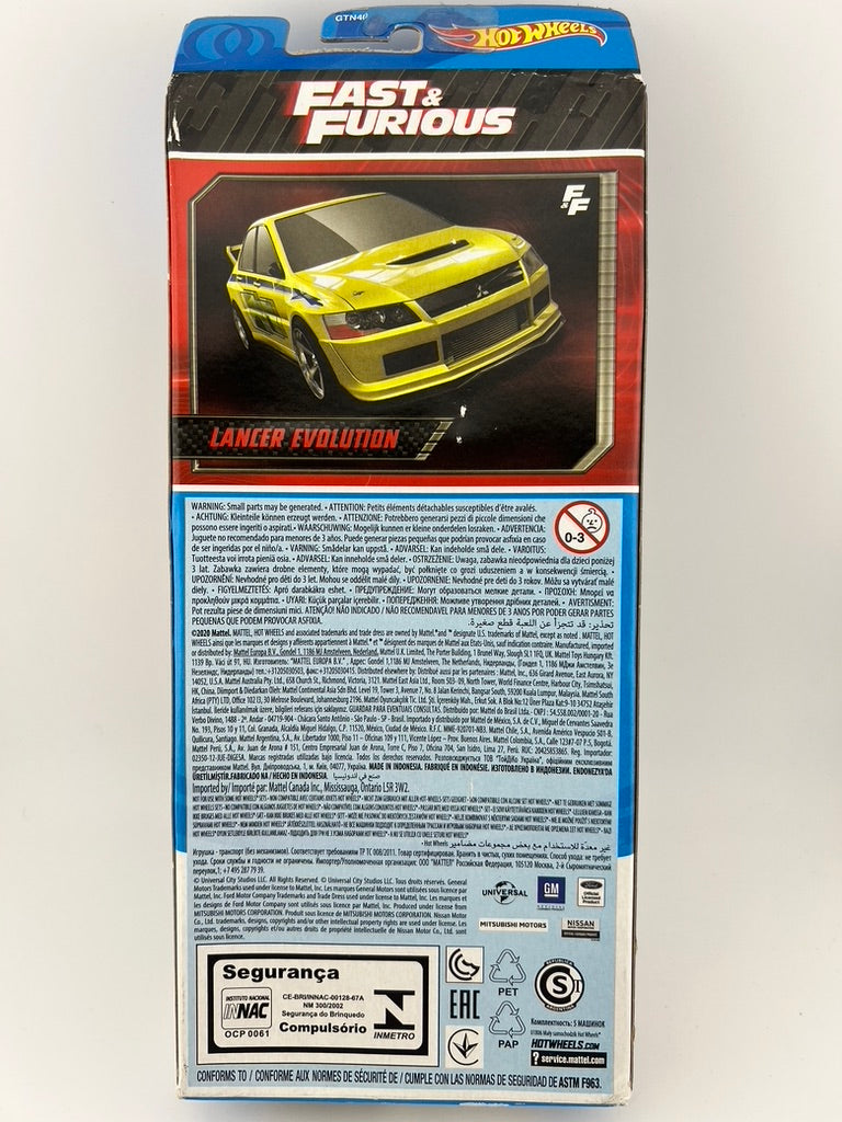 Hot Wheels Fast & Furious 5-Car Gift Pack (QTN40) Fishwheels