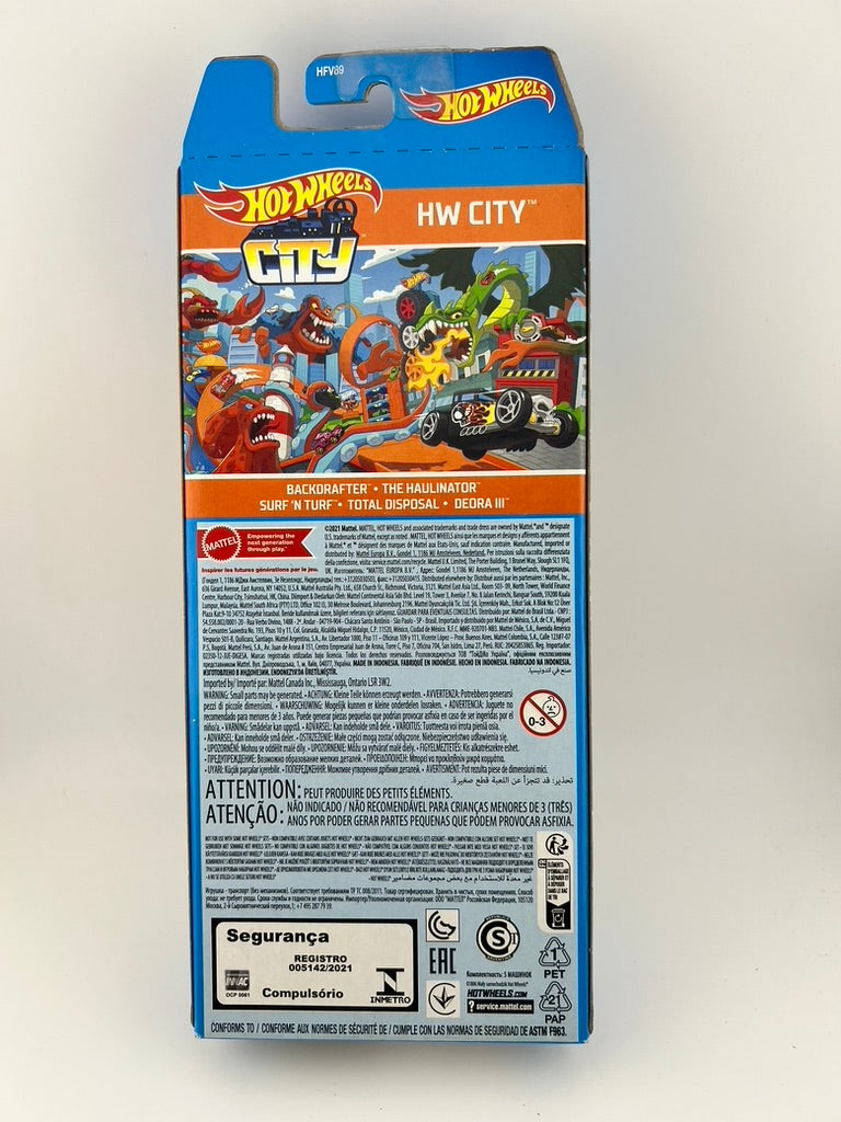 Hot Wheels HW City 5-Car Gift Pack Fishwheels