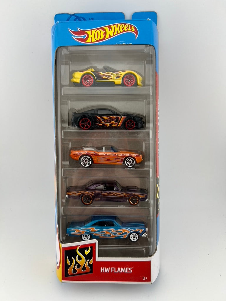 Hot Wheels HW Flames 5-Car Gift Pack Fishwheels – Fishwheels Diecast
