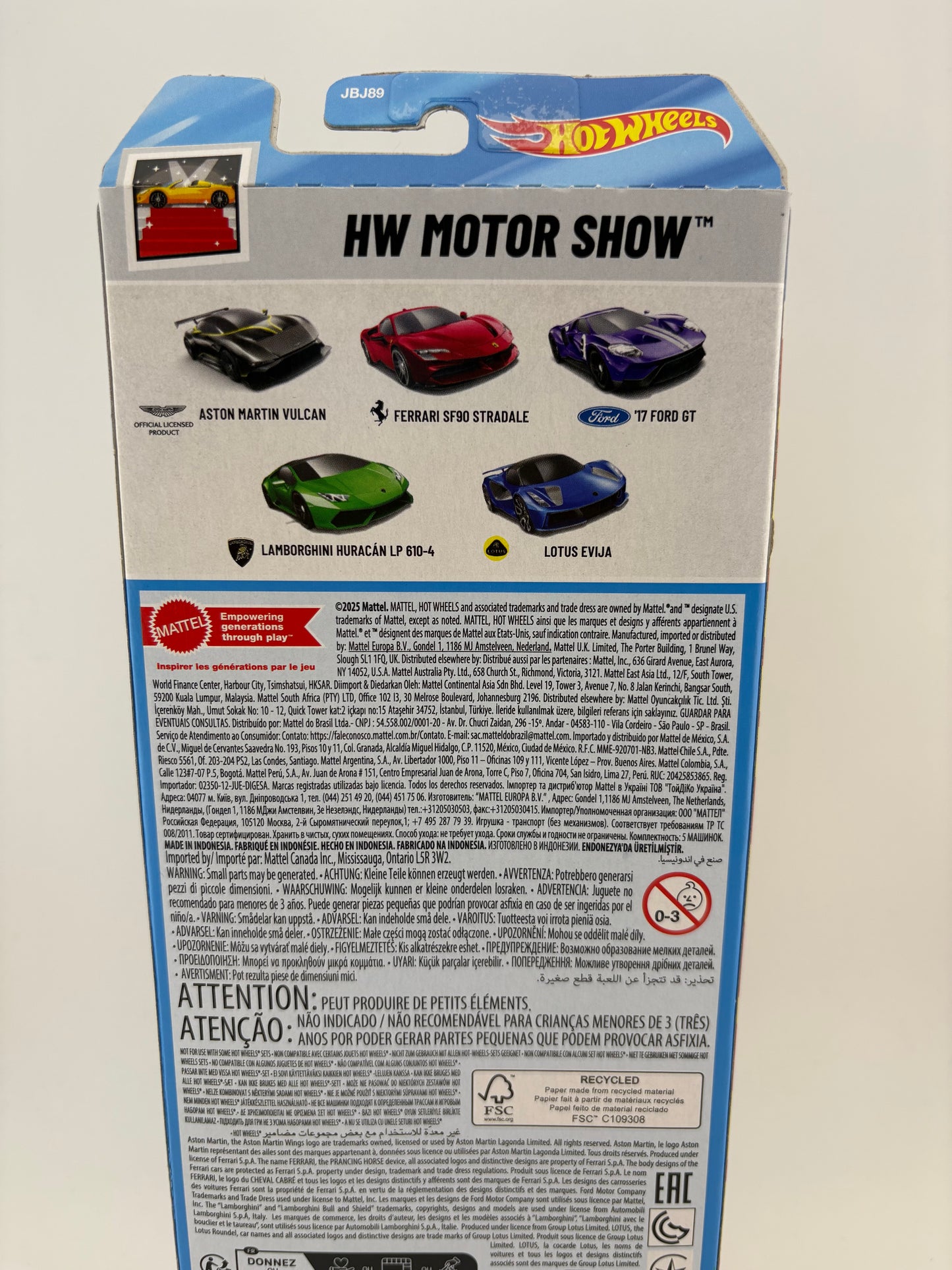 Hot Wheels – HW Motor Show 5-Car Pack(2025 Release)