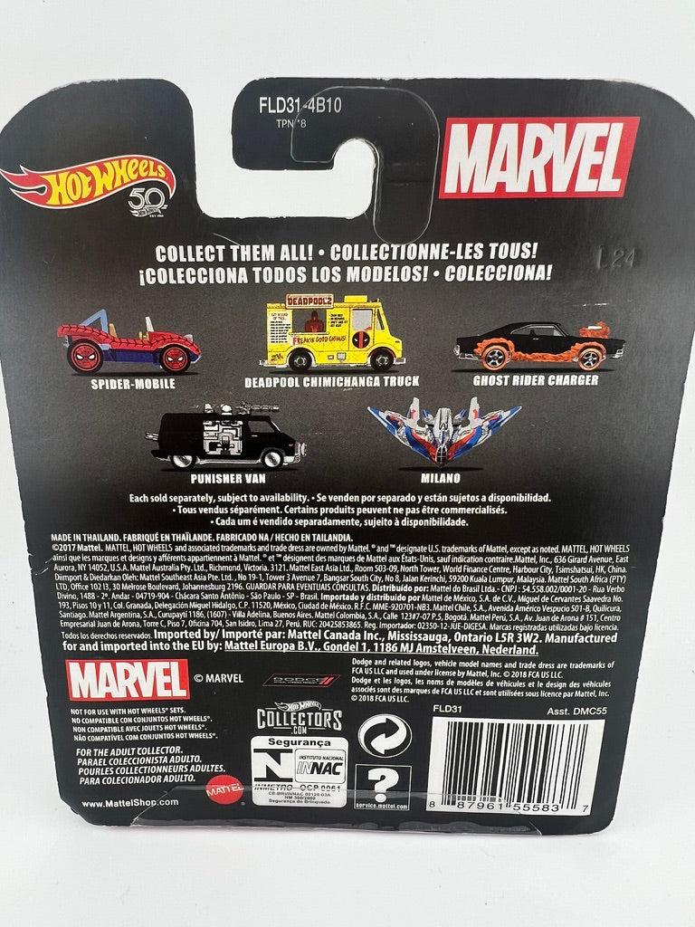 Hot Wheels Marvel Spider-Mobile Fishwheels