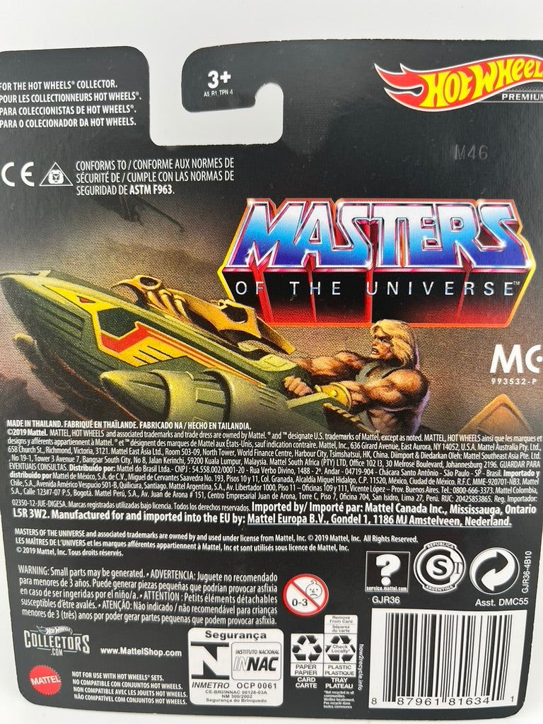 Hot Wheels Masters of the Universe Wind Raider – Premium Series Fishwheels