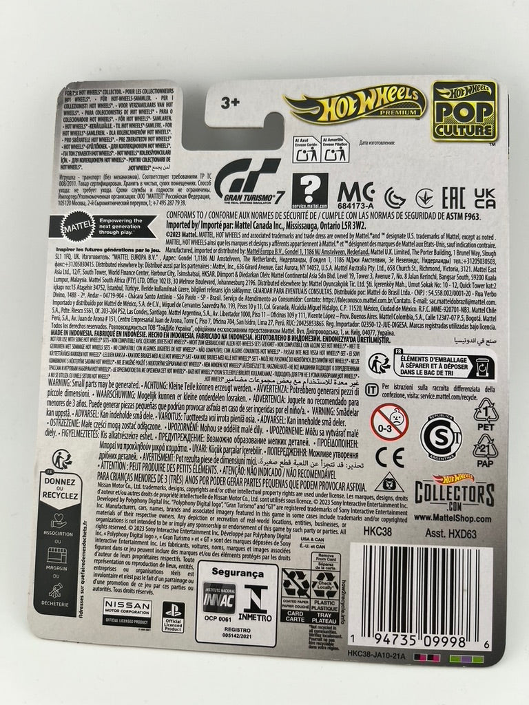 Hot Wheels Nissan Concept 2020 Vision Gran Turismo – Gran Turismo 7 (Pop Culture Series) Fishwheels