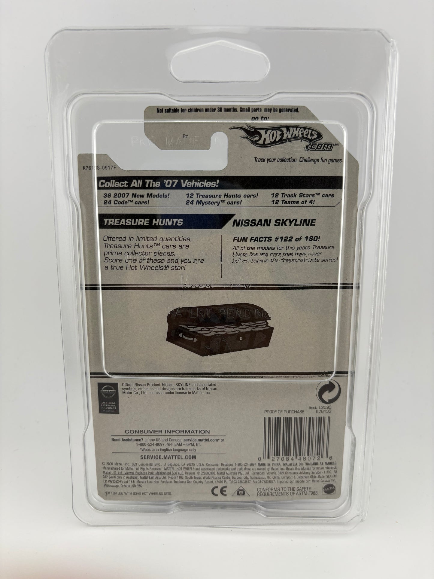 Hot Wheels Nissan Skyline – 2007 Treasure Hunt (02 of 12)