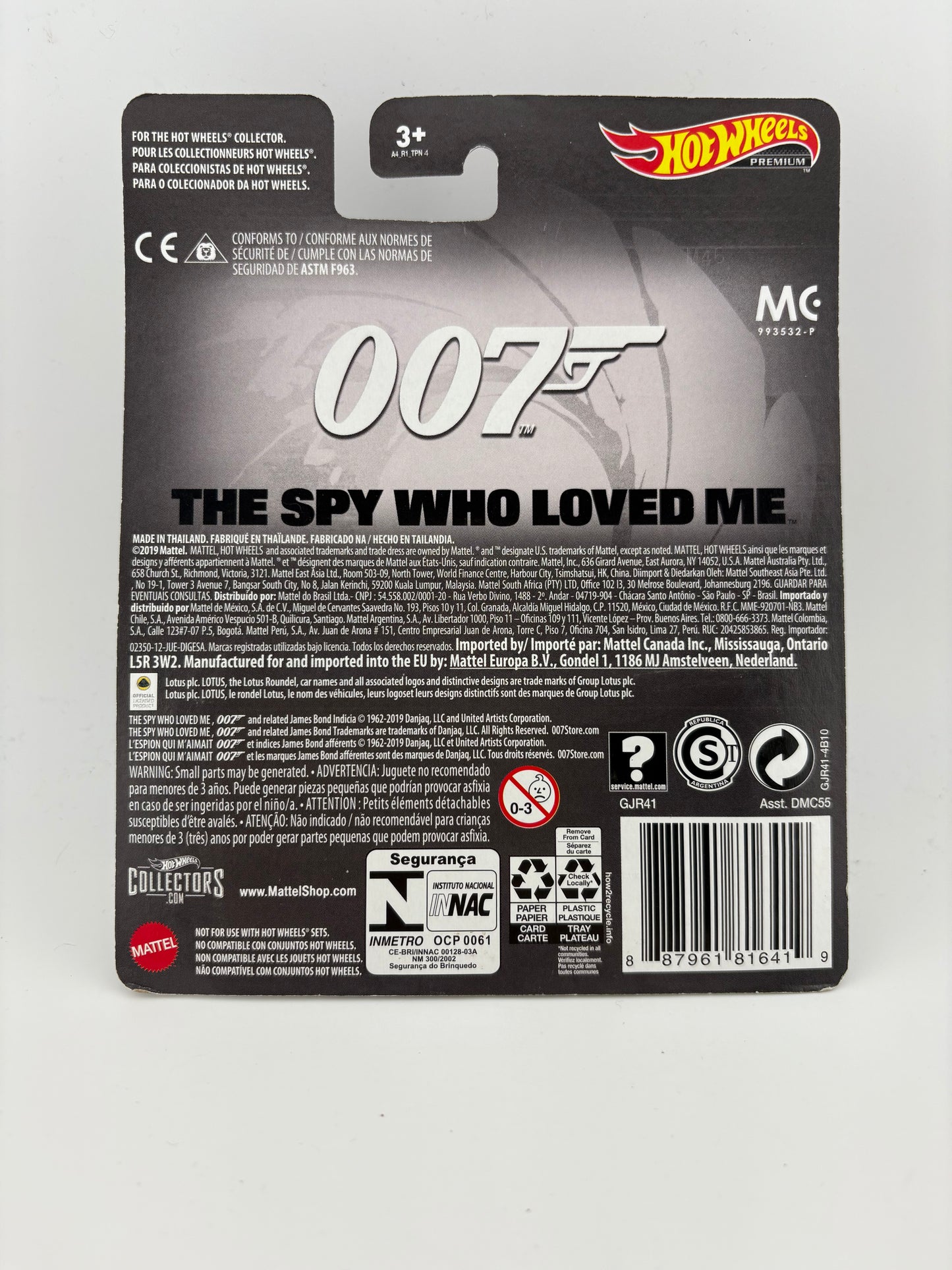Hot Wheels Premium – 007: The Spy Who Loved Me – Lotus Esprit S1