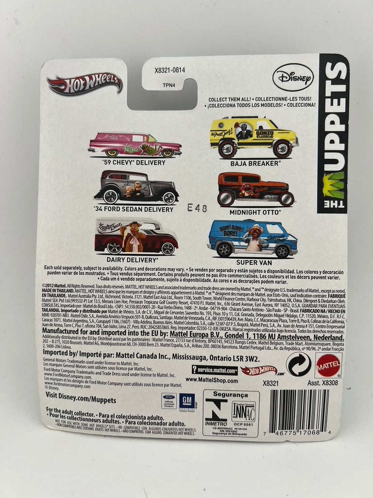 Hot Wheels Premium Baja Breaker – Gonzo Plumbing (The Muppets) Fishwheels