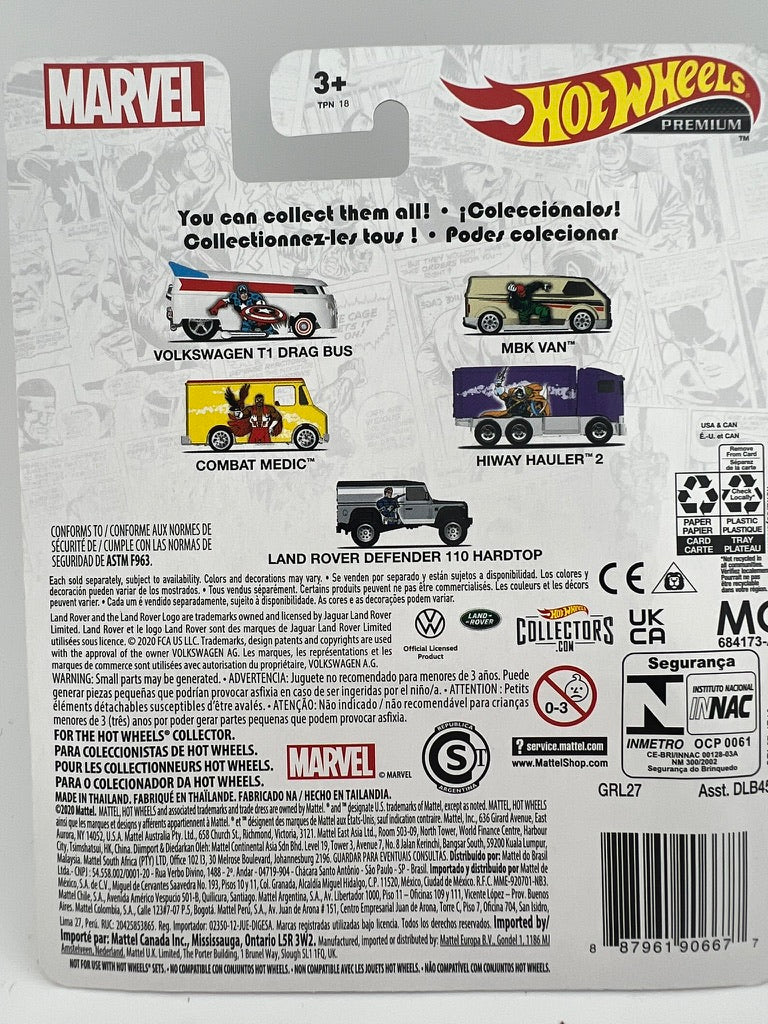 Hot Wheels Premium Combat Medic – Marvel The Falcon Fishwheels