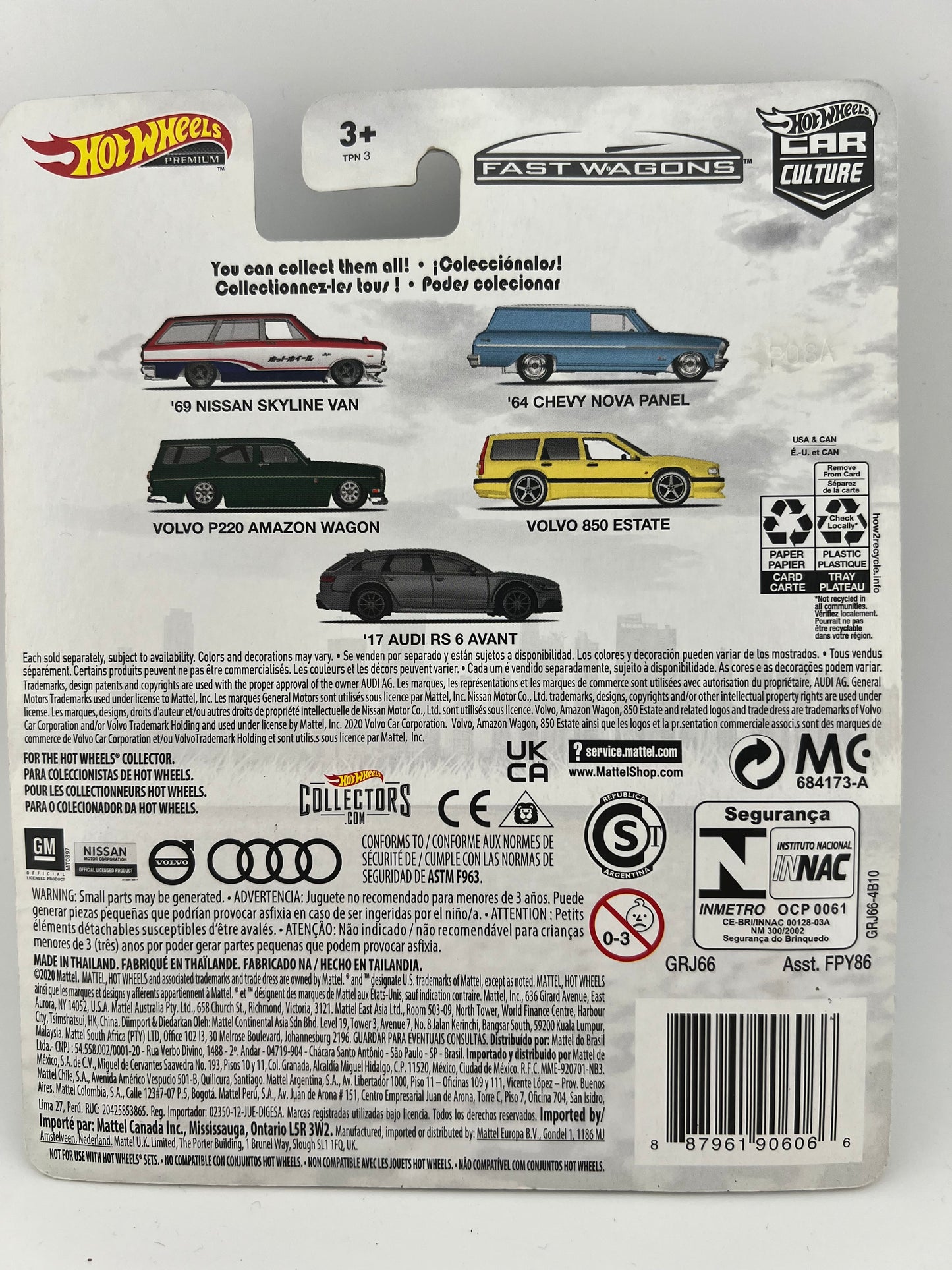 Hot Wheels Premium Fast Wagons – '64 Chevy Nova Panel (2/5)