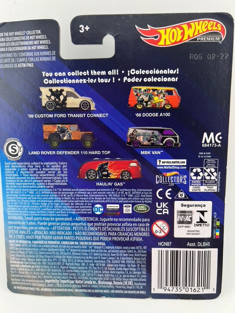 Hot Wheels Premium MBK Van – Batman (DC Comics) Fishwheels