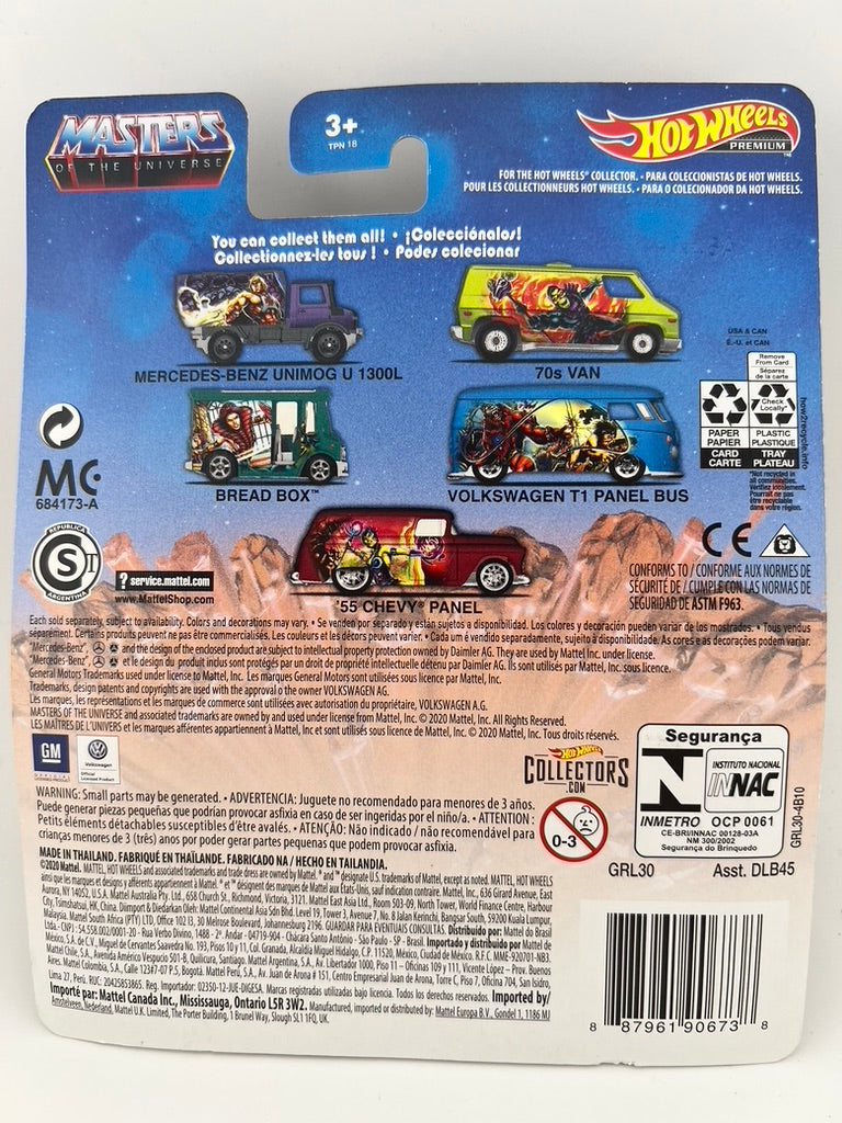Hot Wheels Premium Masters of the Universe Mercedes-Benz Unimog U 1300L Fishwheels